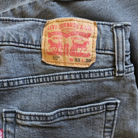 Levi's 512 Mens 33 30 - Picture 4 of 7